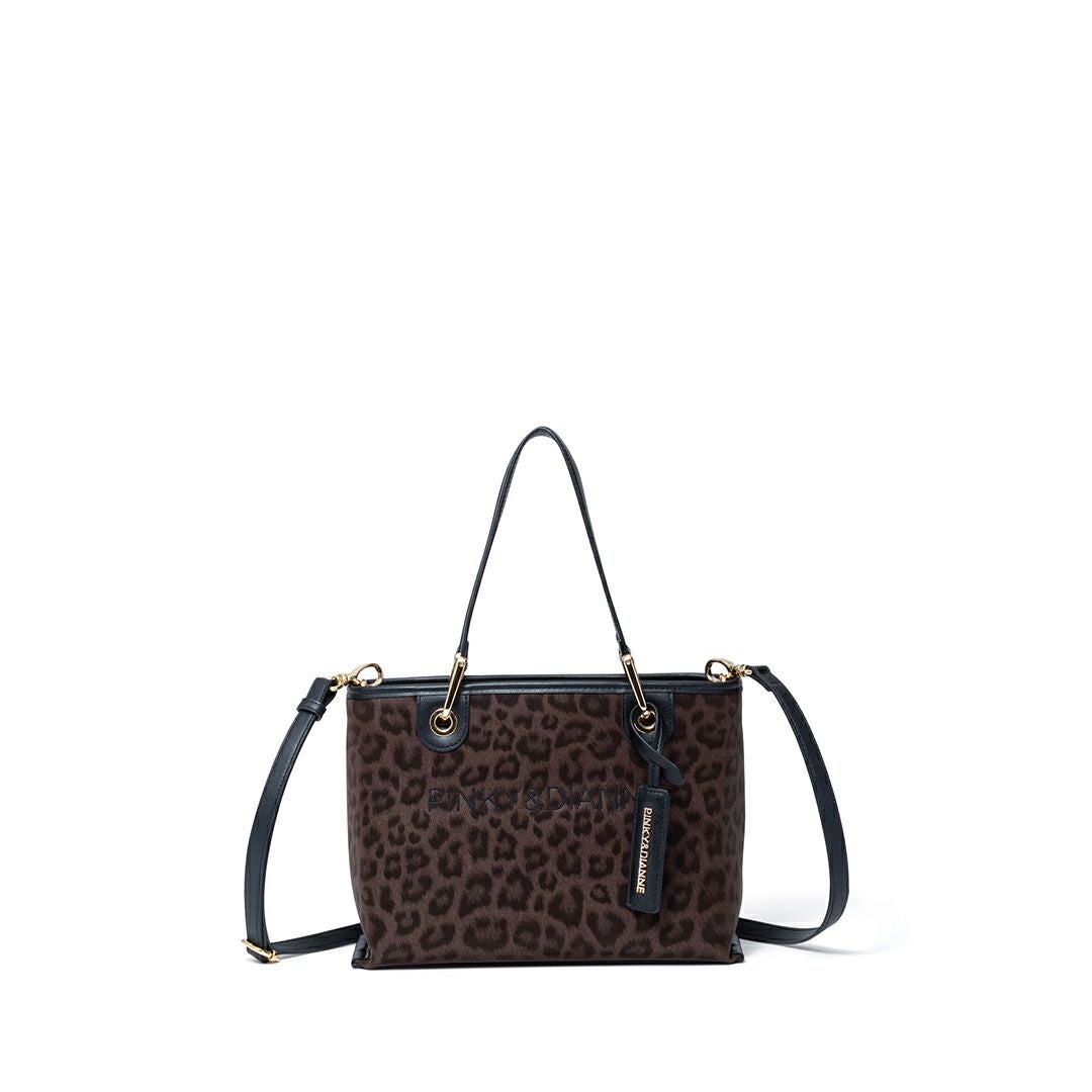 PINKY&DIANNE ソフトレオパード 2WAYハンド 商品｜THE BAGMANIA