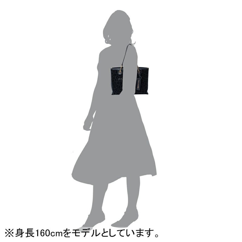 PINKY&DIANNE ソフトレオパード 2WAYハンド