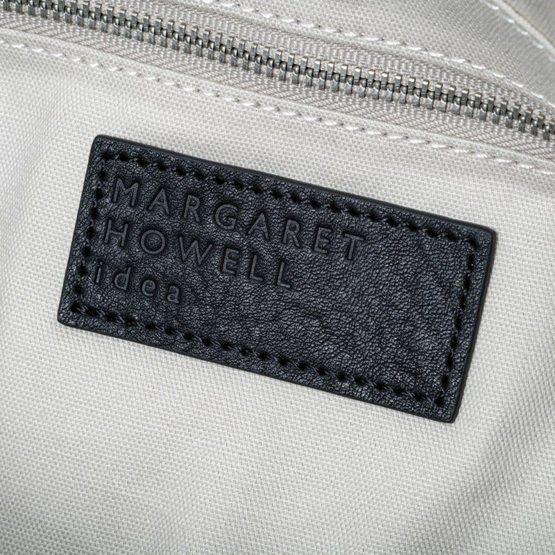 MARGARET HOWELL idea リドニー ショルダー ブラック
