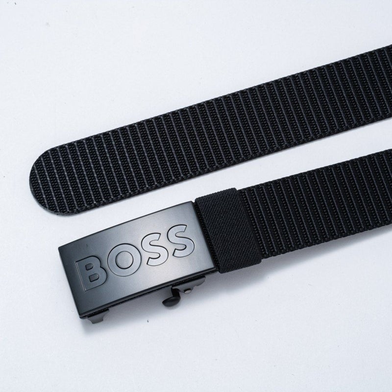 BOSS Bosper ナイロンベルト（90）【HBMB5063】 ブラック