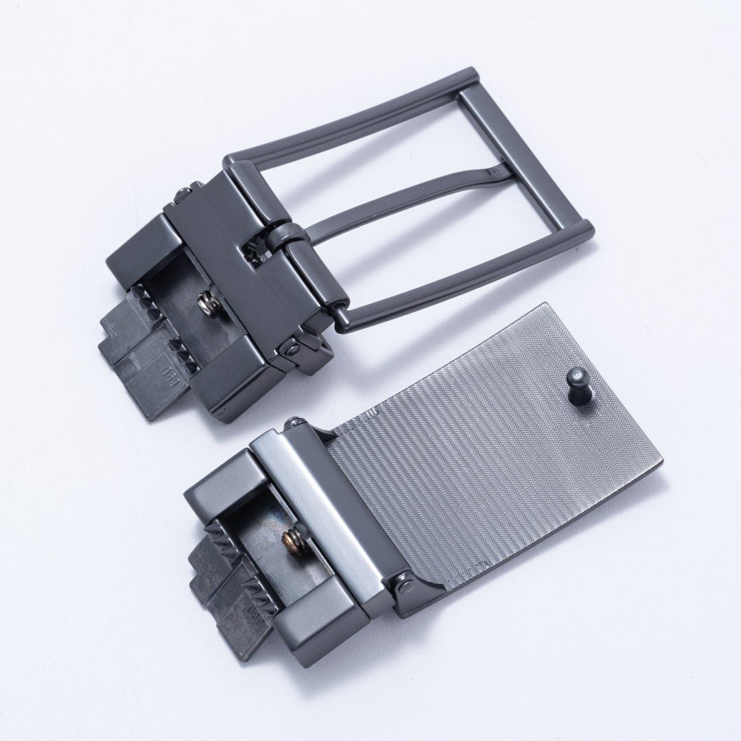 BOSS Gemmy イタリアンレザーリバーシブルベルト【HBMB5070】 ブラック