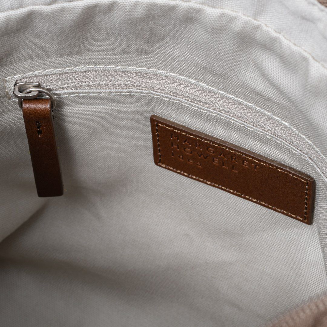 MARGARET HOWELL ideaマルバ ショルダー(S) ベージュ