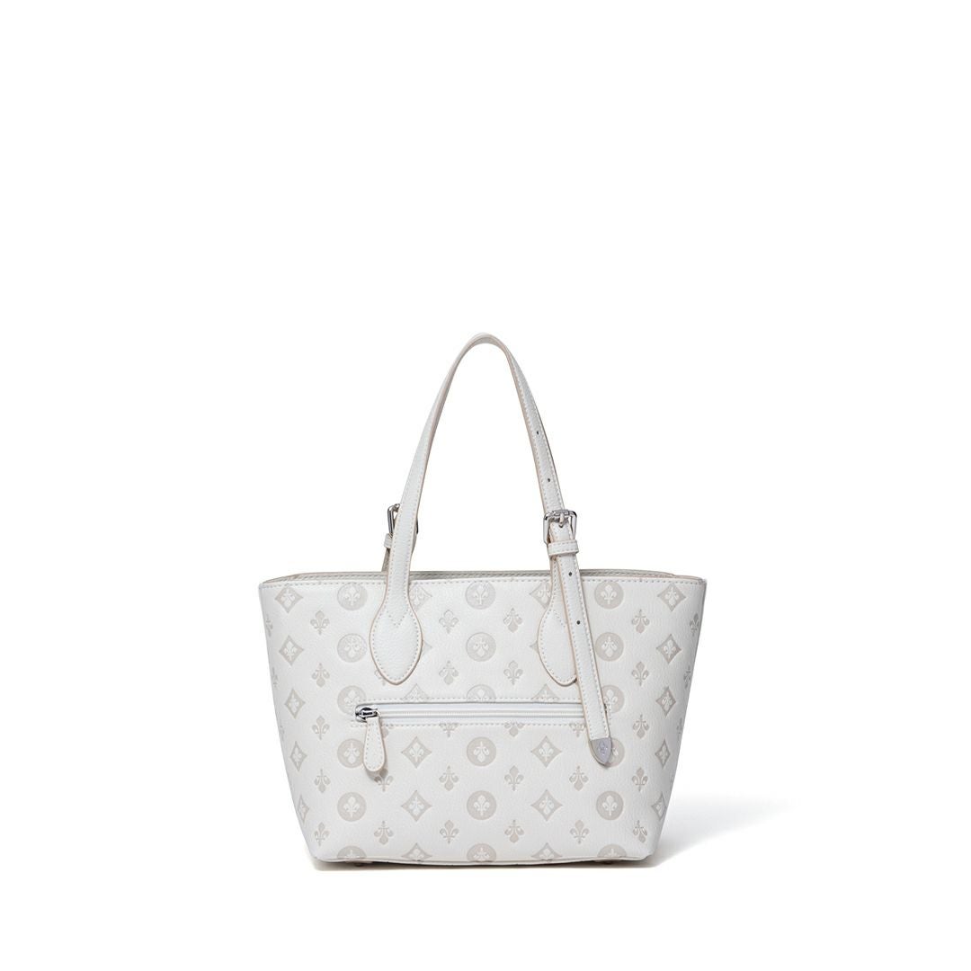 PATRICK COXリリーエンボス トート(M) ホワイト