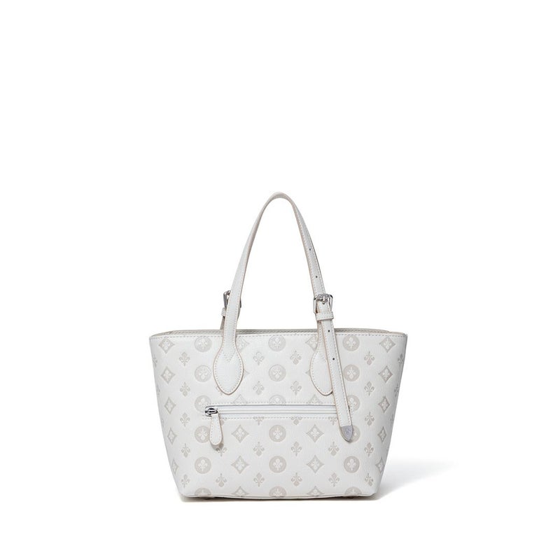 PATRICK COXリリーエンボス トート(M) ホワイト