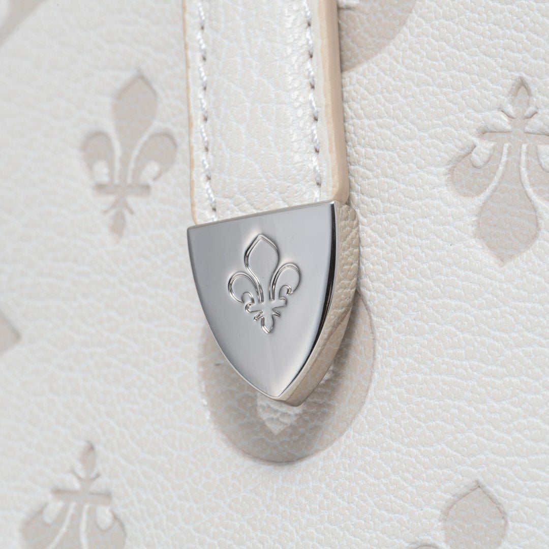 PATRICK COXリリーエンボス トート(M) ホワイト