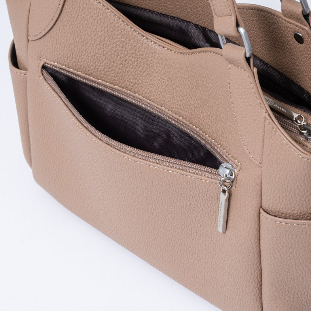 PATRICK COX リリーモール2 2WAYハンド ベージュ