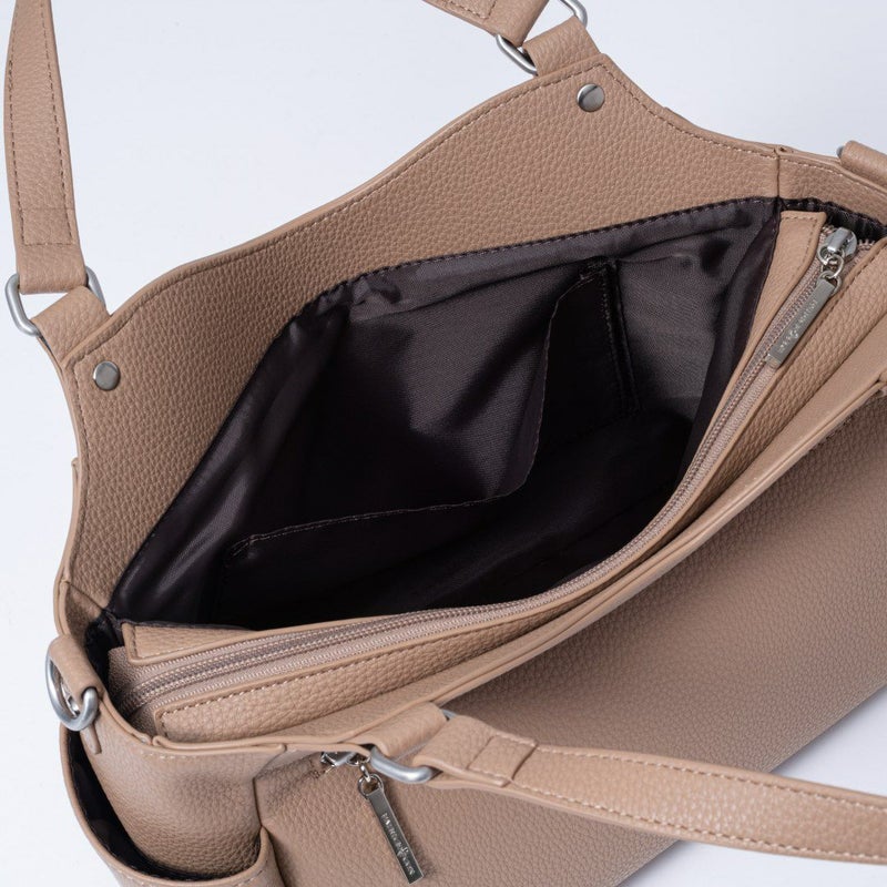 PATRICK COX リリーモール2 2WAYハンド ベージュ