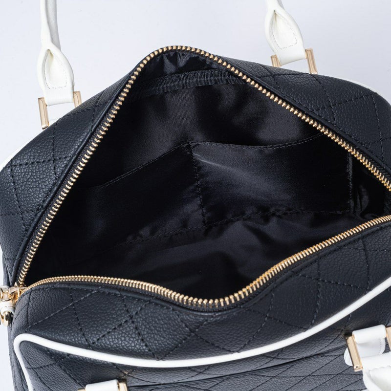 PINKY&DIANNE クラシックキルト 2WAYボストン ブラック