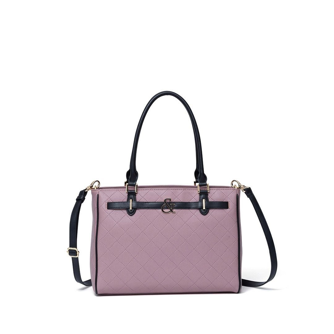 PINKY&DIANNE クラシックキルト 2WAYトート ピンク