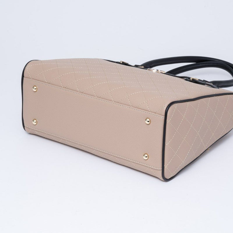 PINKY&DIANNE クラシックキルト 2WAYトート ベージュ