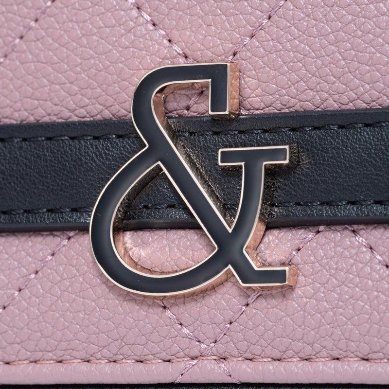 PINKY&DIANNE クラシックキルト フラップショルダー ピンク