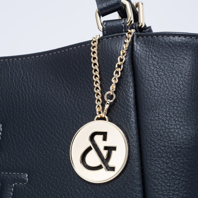 PINKY&DIANNE ピロー トート ブラック