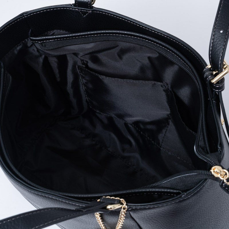 PINKY&DIANNE ピロー トート ブラック