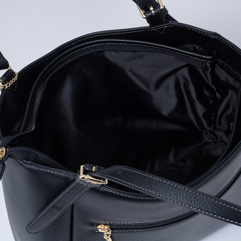 PINKY&DIANNE ピロー トート ブラック