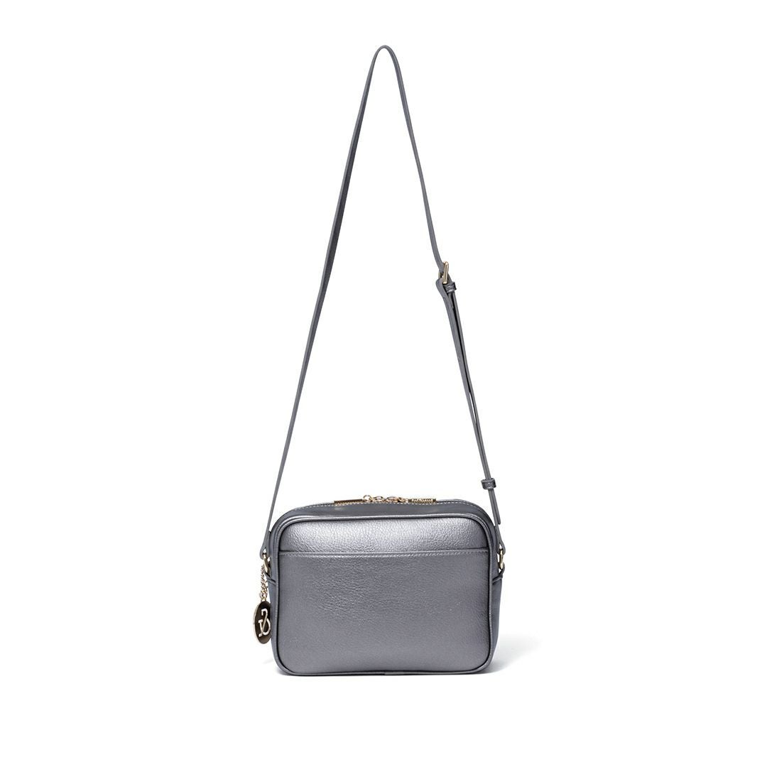 PINKY&DIANNE ピロー ショルダー ガンメタリック