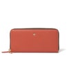 PATRICK COX カラーサンダル ラウンドファスナー長財布 オレンジ