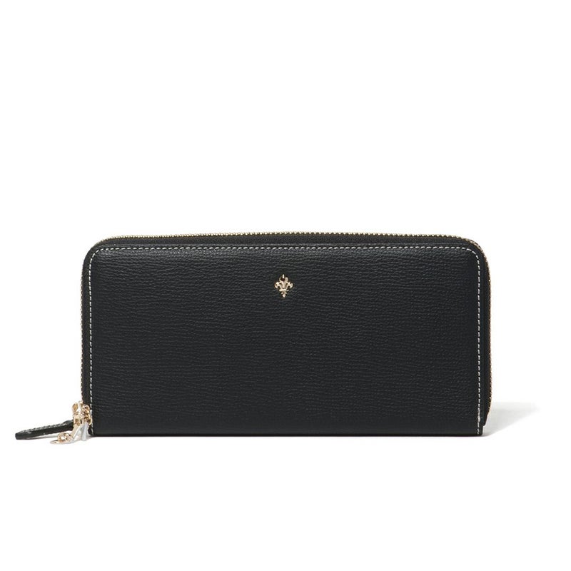 PATRICK COX カラーサンダル ラウンドファスナー長財布 ブラック