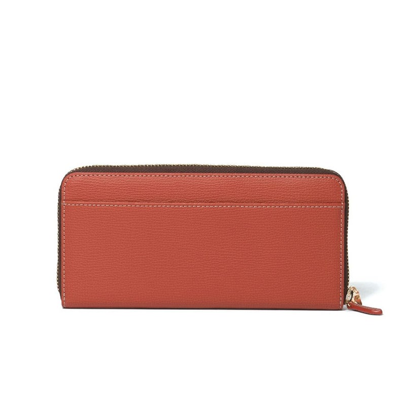 PATRICK COX カラーサンダル ラウンドファスナー長財布 オレンジ