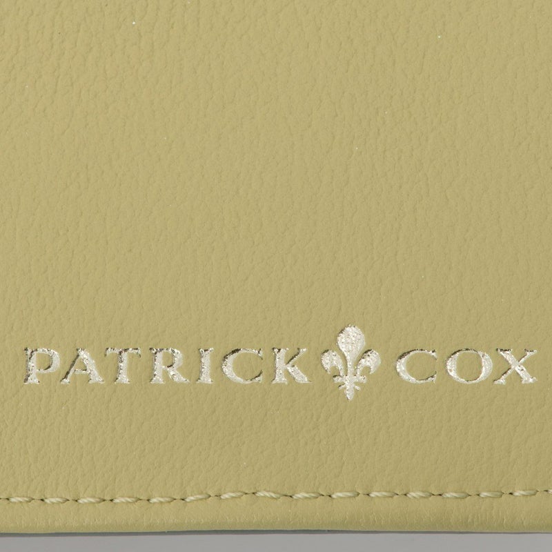 PATRICK COX カラーサンダル L字ファスナー折り財布 シルバー