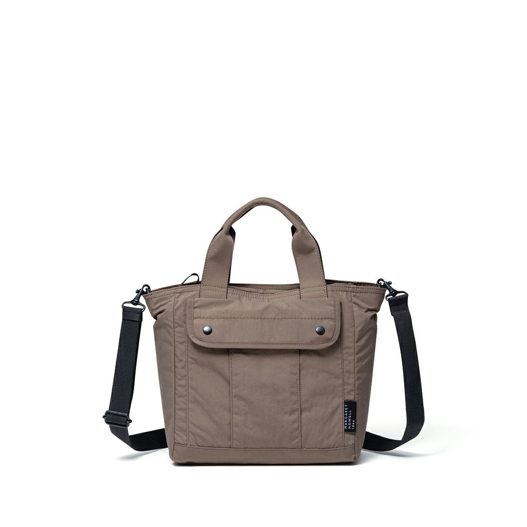 MARGARET HOWELL idea マドックス 2WAYハンド チャコールベージュ