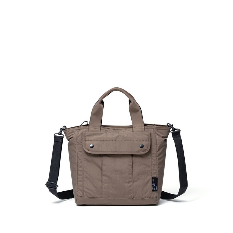 MARGARET HOWELL idea マドックス 2WAYハンド チャコールベージュ