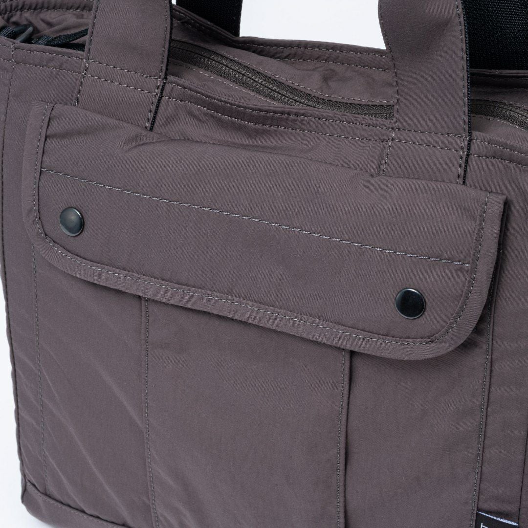 MARGARET HOWELL idea マドックス 2WAYハンド チャコールグレー