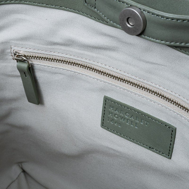 MARGARET HOWELL idea テュードル トート(S) ブルーグリーン