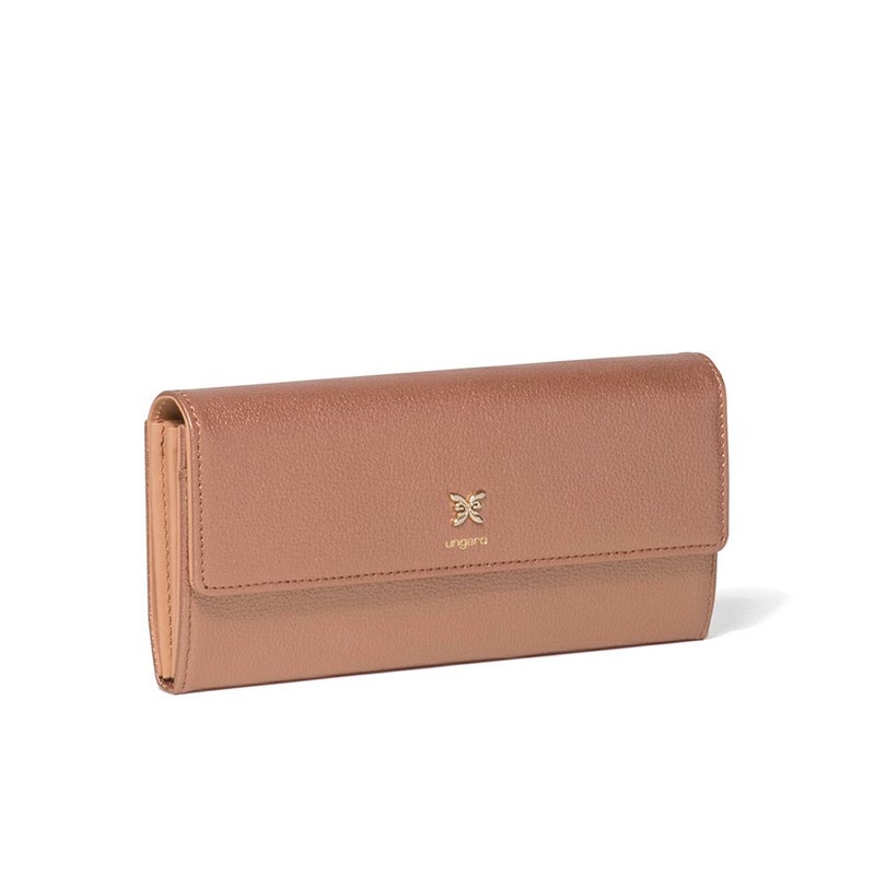 U by ungaroパピヨン BOX長財布 ピンクゴールド