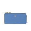 U by ungaroパピヨン L字ファスナー長財布 ブルー