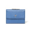 U by ungaroパピヨン 口金折り財布 ブルー