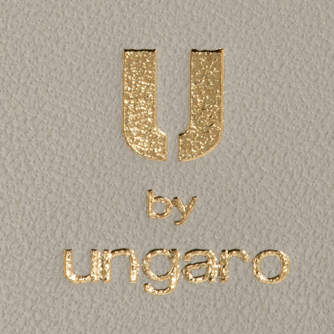 U by ungaroパピヨン 口金折り財布 シルバー