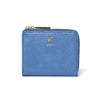 U by ungaroパピヨン L字ファスナー折り財布 ブルー