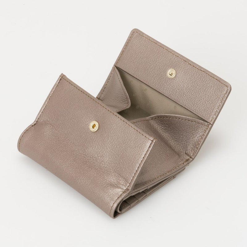 U by ungaroパピヨン BOX折り財布 ブロンズ