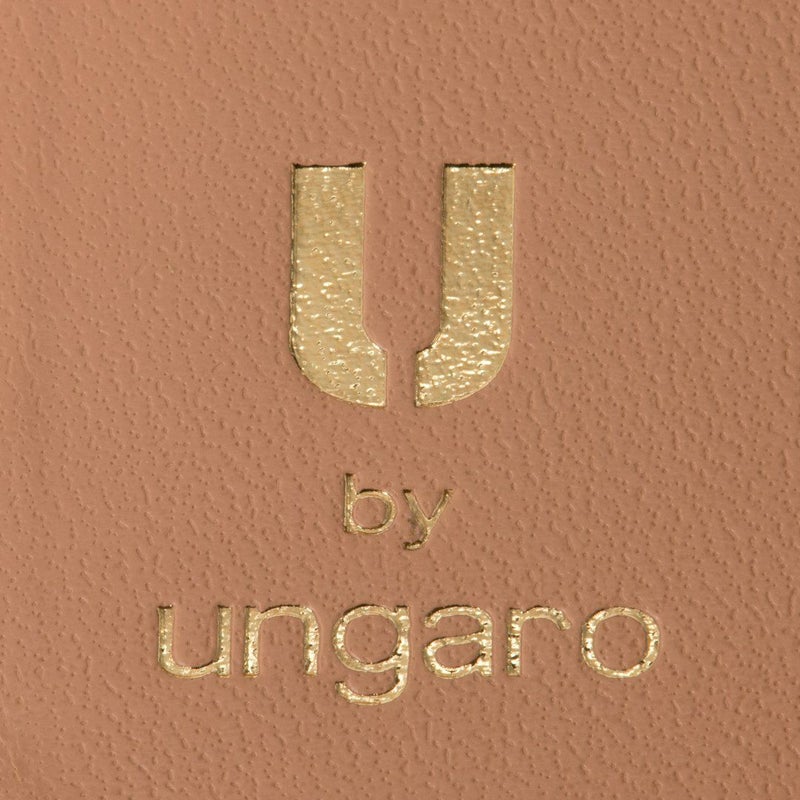 U by ungaroパピヨン BOX折り財布 ピンクゴールド
