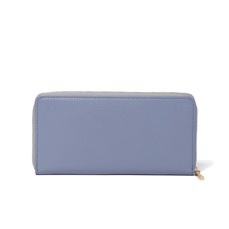 U by ungaroシルヴィー L字ファスナー長財布 ブルー