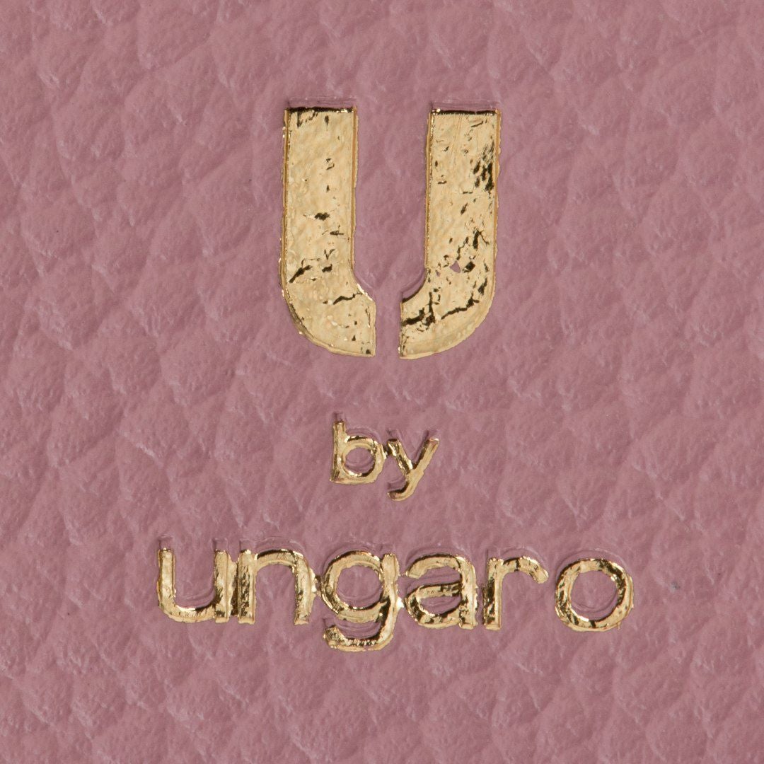 U by ungaroシルヴィー L字ファスナー折り財布 グレー
