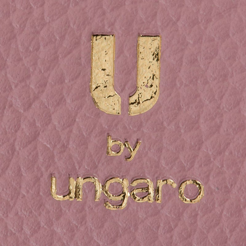 U by ungaroシルヴィー L字ファスナー折り財布 グレー