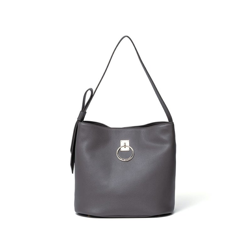 JILL STUART クレッセント ワンショルダー グレー