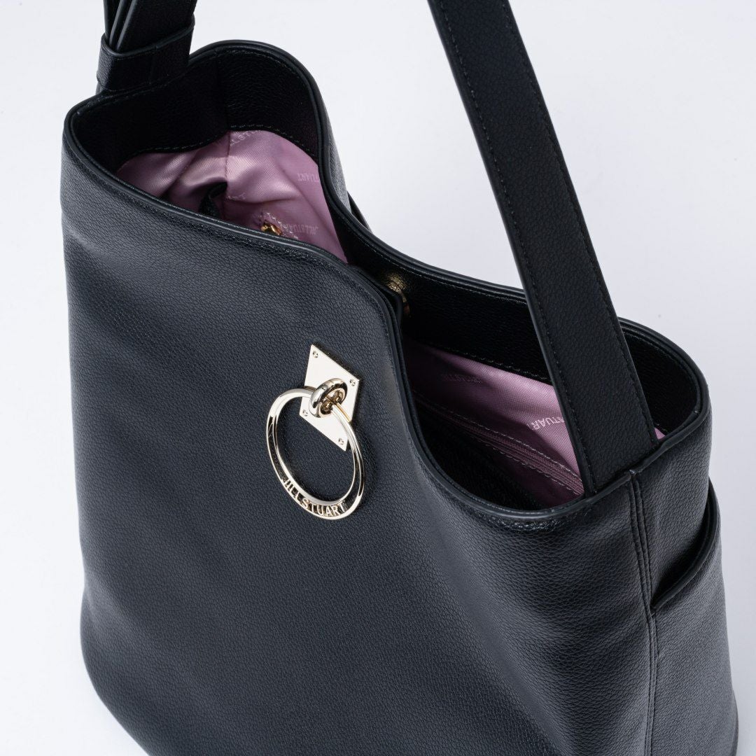 JILL STUART クレッセント ワンショルダー ブラック