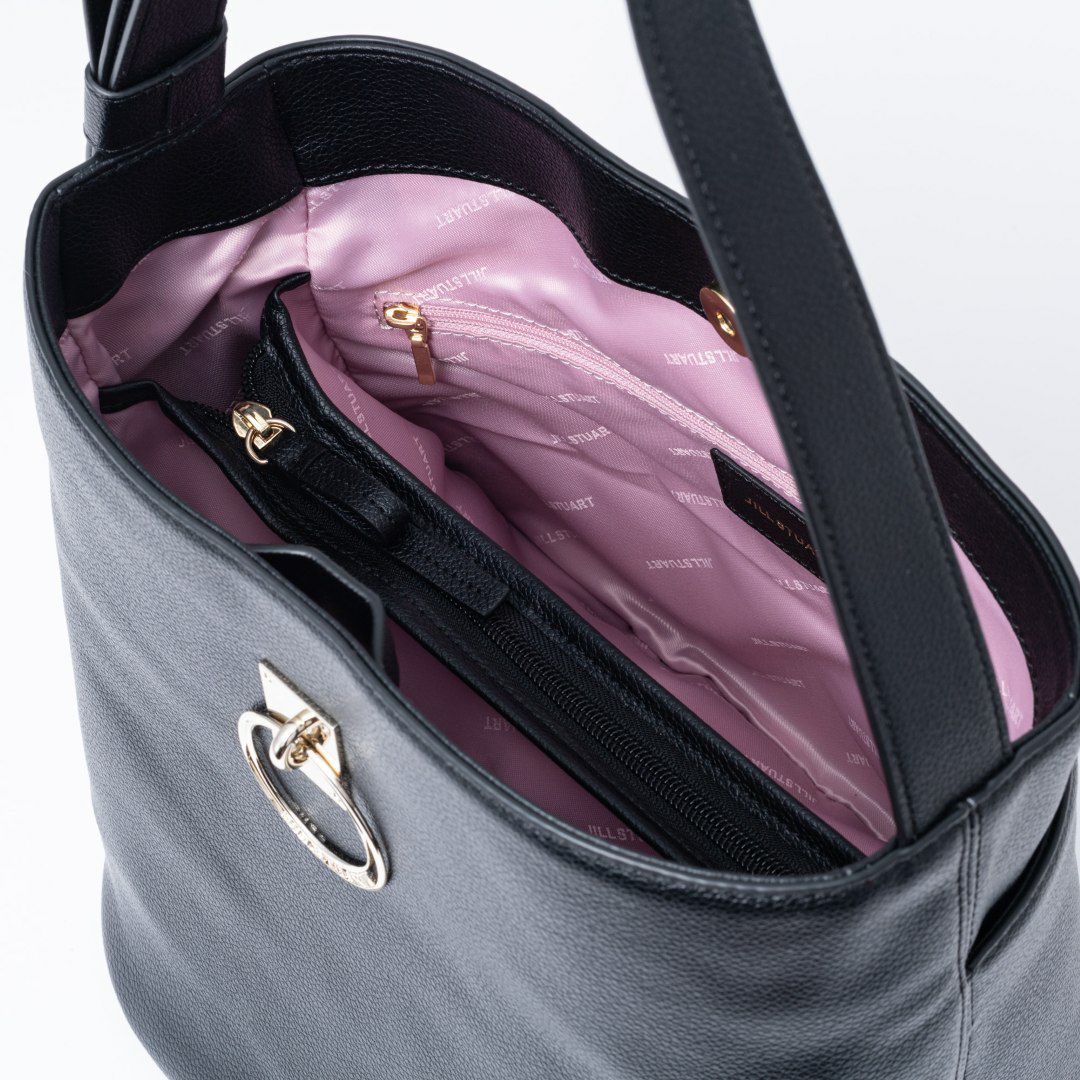 JILL STUART クレッセント ワンショルダー ブラック