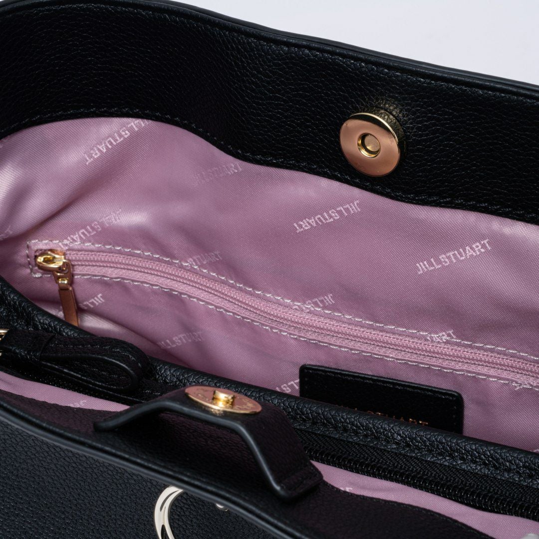 JILL STUART クレッセント ワンショルダー ブラック