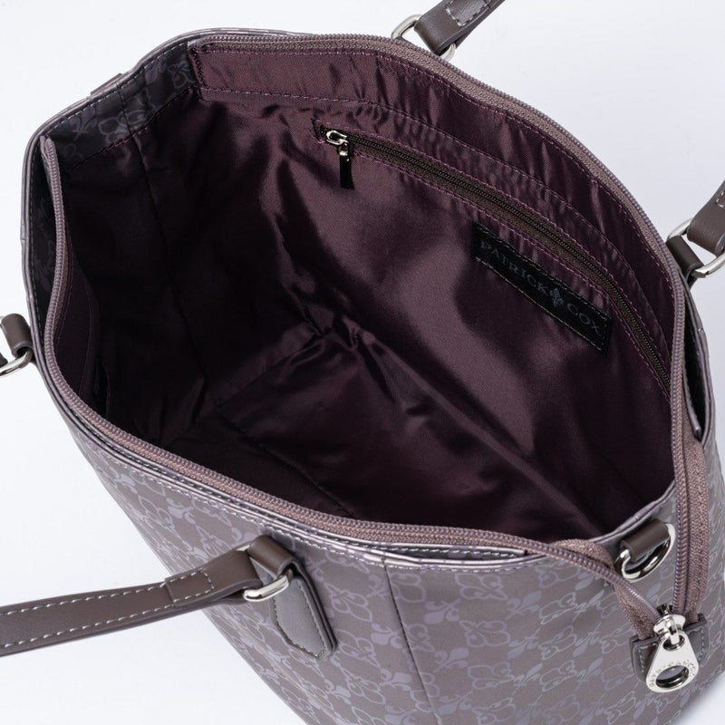 PATRICK COX クロケット 2WAYハンド ガンメタリック