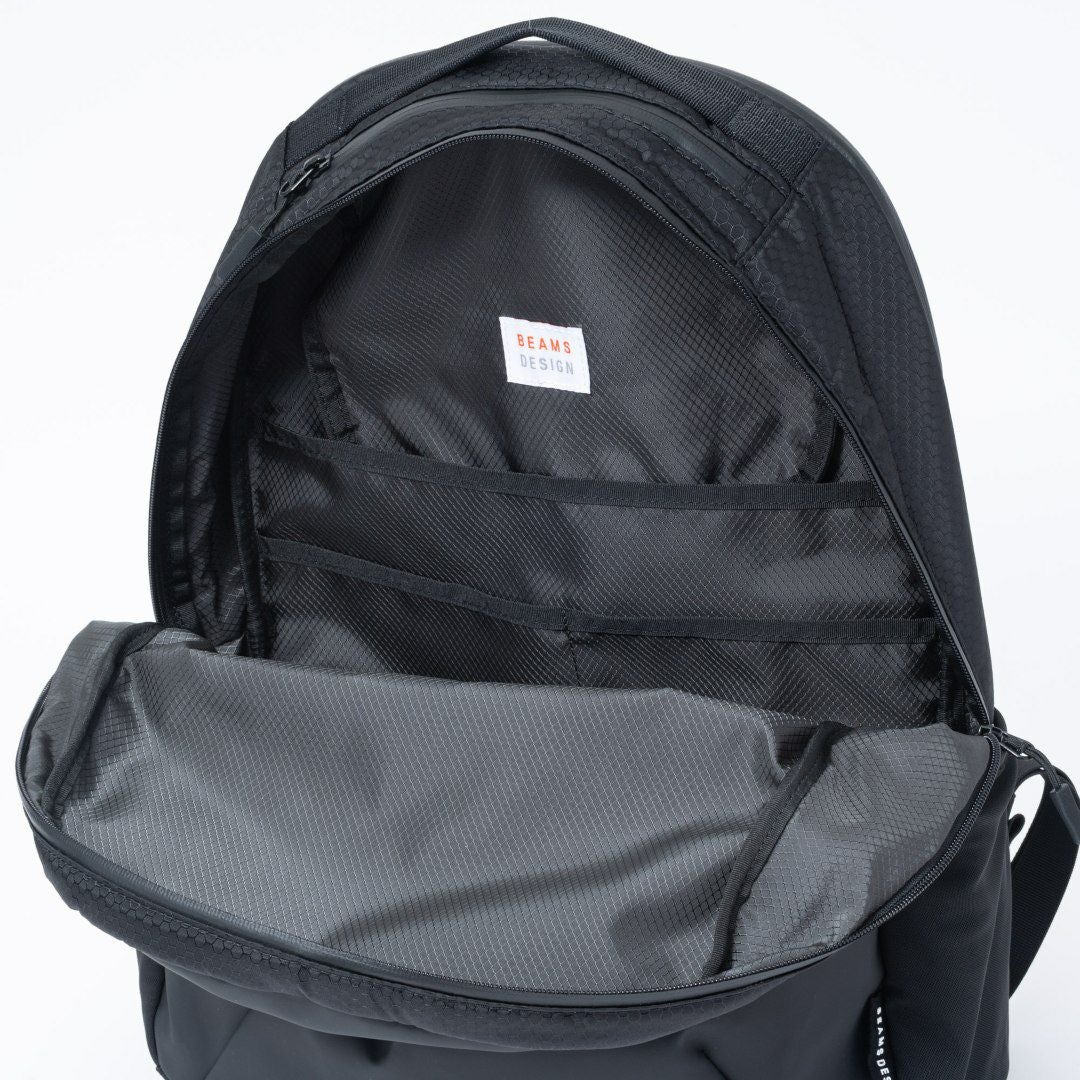 BEAMS DESIGN Watertight バックパック(M)【BMMH5GR1】 ブラック
