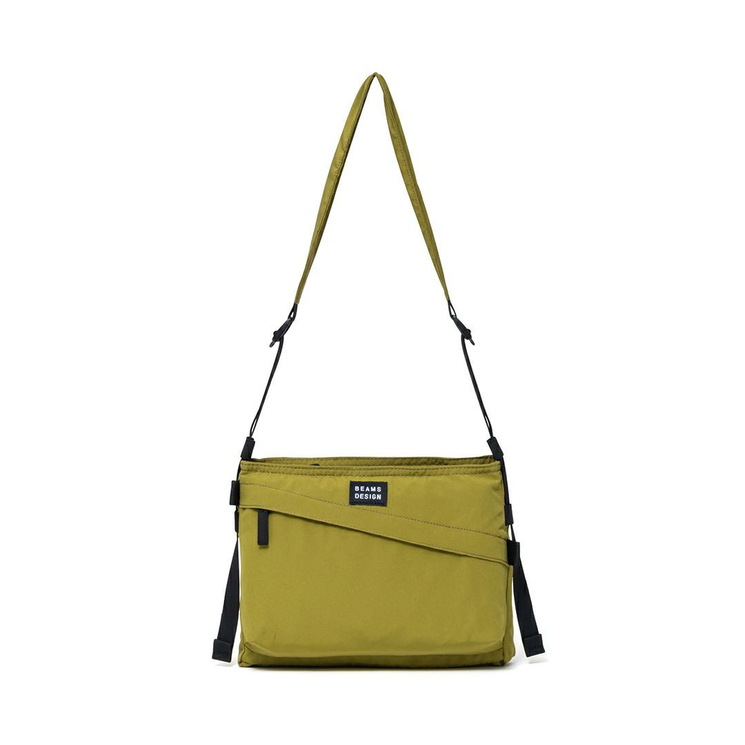 BEAMS DESIGN Diagonal サコッシュ【BMMH5ES1】 オリーブ