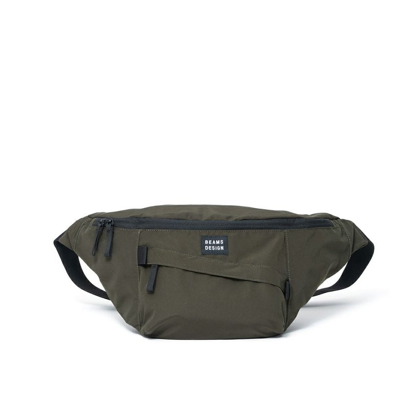 BEAMS DESIGN Diagonal ボディバッグ【BMMH5ES2】 カーキ