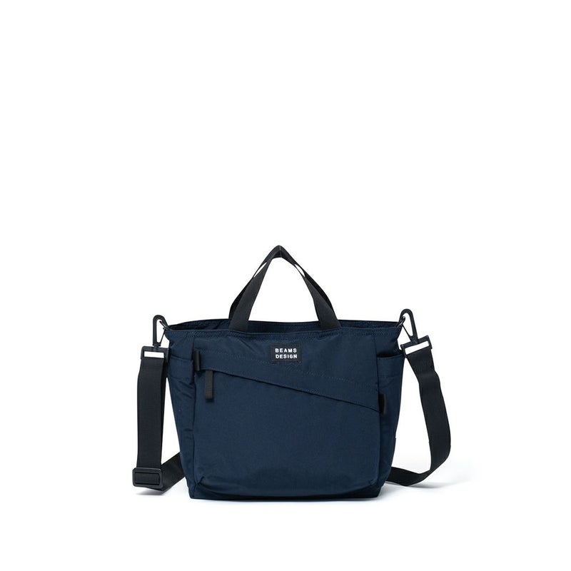 BEAMS DESIGN Diagonal 2WAYミニトート【BMMH5ET1】 ネイビー