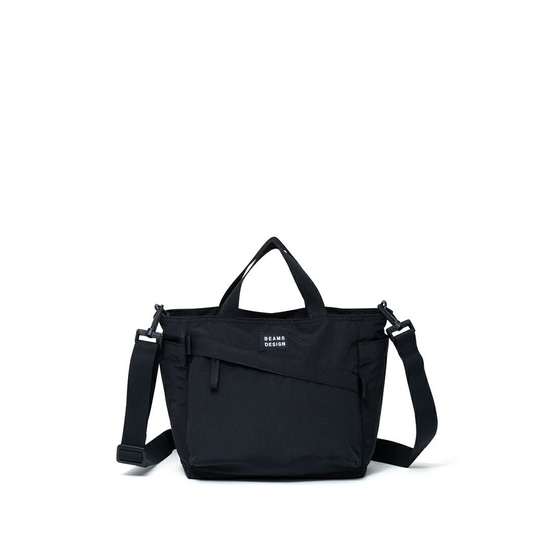 BEAMS DESIGN Diagonal 2WAYミニトート【BMMH5ET1】 ブラック