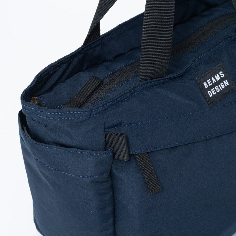 BEAMS DESIGN Diagonal 2WAYミニトート【BMMH5ET1】 ネイビー