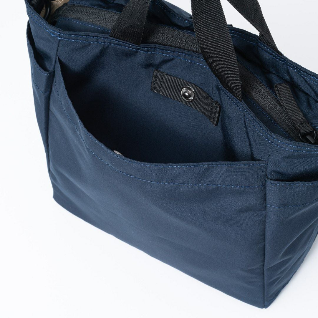 BEAMS DESIGN Diagonal 2WAYミニトート【BMMH5ET1】 ネイビー