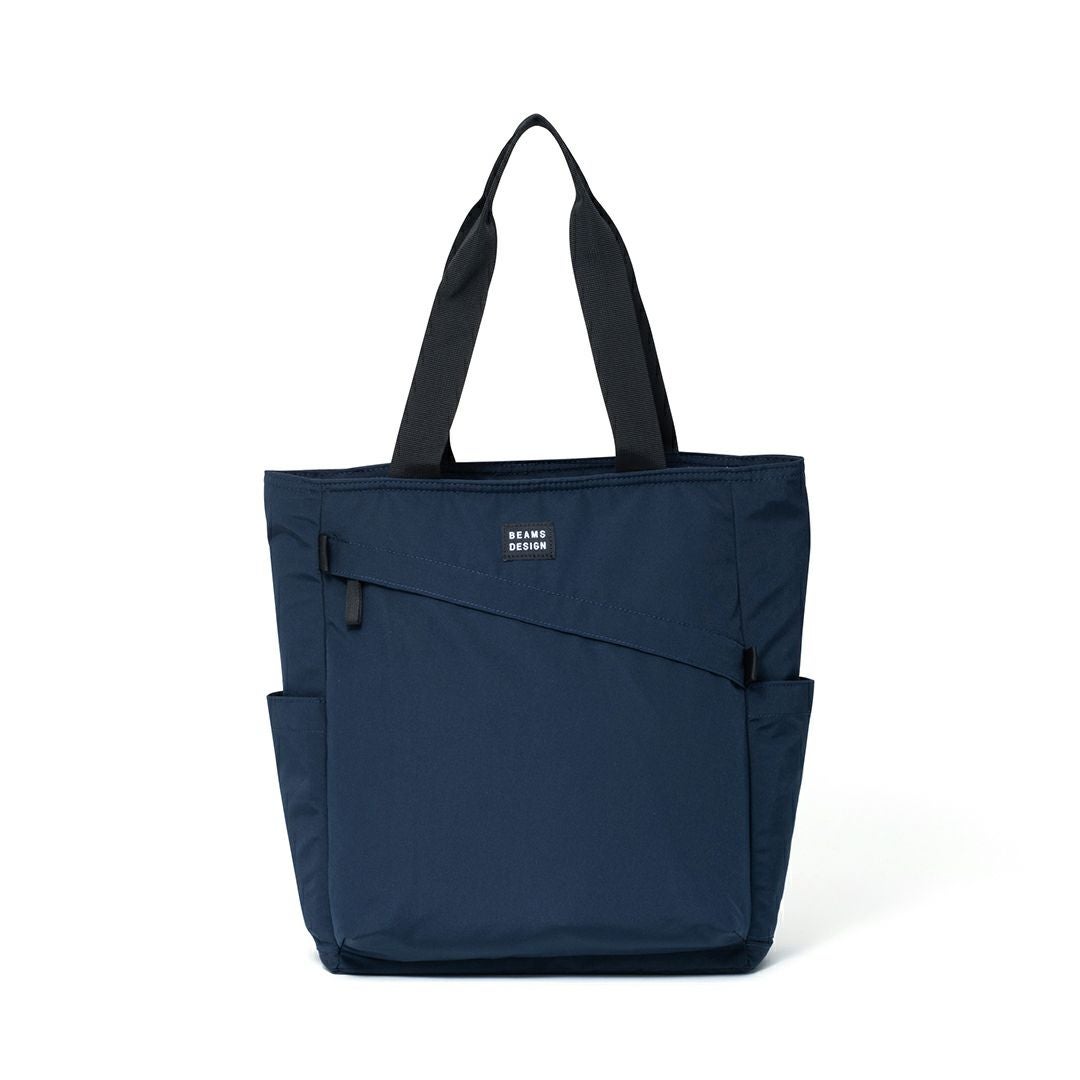BEAMS DESIGN Diagonal トート【BMMH5ET2】 ネイビー